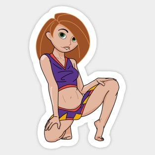 Barefoot Kim Sticker